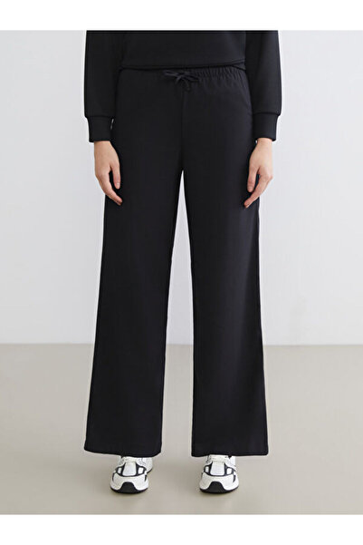 LC Waikiki Wide Leg Women's Trousers with Elastic Waist