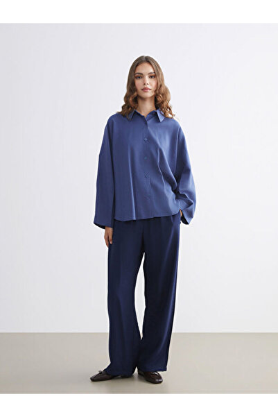 LC Waikiki Esvab • Modern & Distinctive Wide-Leg Women's Trousers with Waist ...