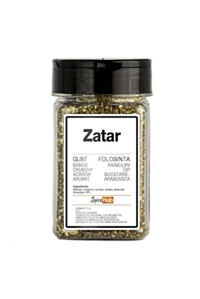 Spicehub Mix Zatar, condiment 100% pentru hummus, salate și preparate orientale, 75g