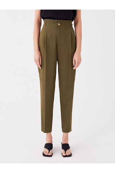LC Waikiki Women's Carrot Cut Straight Trousers
