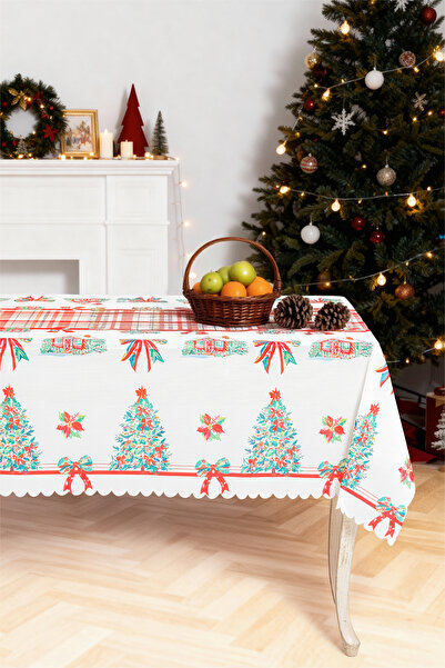 Limon Soft New Year's Concept Worry-Free Tablecloth New Year's Special Concept