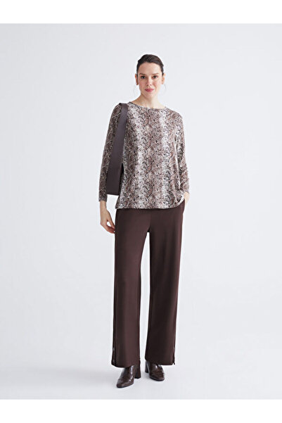 LC Waikiki Plus Size Elastic Waist Women's Trousers