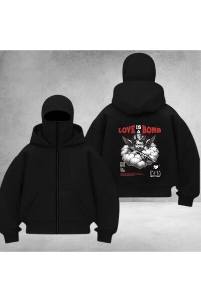 Weekeep Ζακέτα Unisex Balaclava με τύπωμα