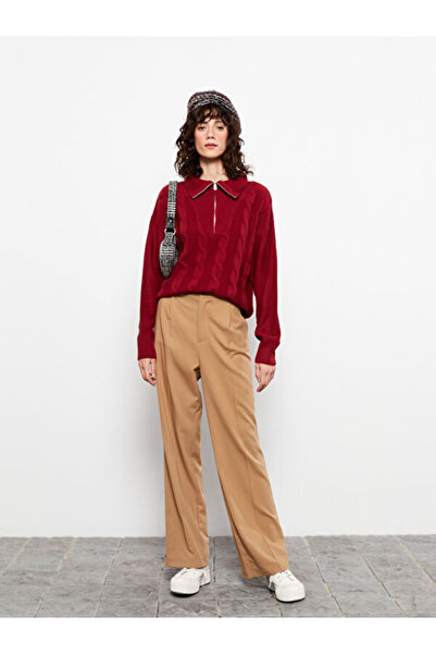 LC Waikiki Women's Standard Fit Straight Trousers