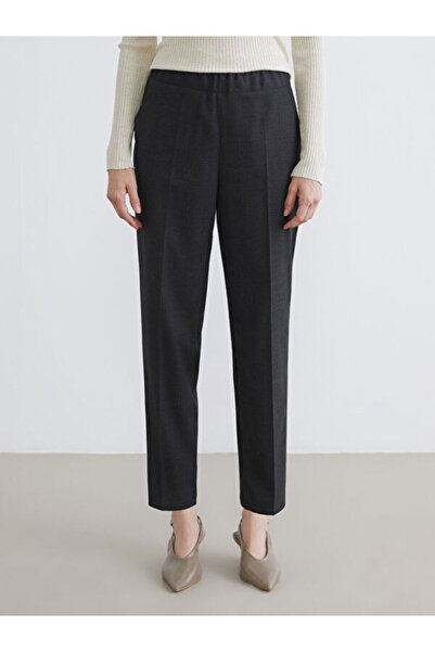 LC Waikiki Жіночі штани в клітинку з еластичною талією