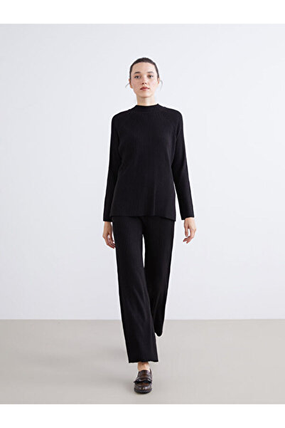 LC Waikiki Women's Knitwear Trousers with Elastic Waist