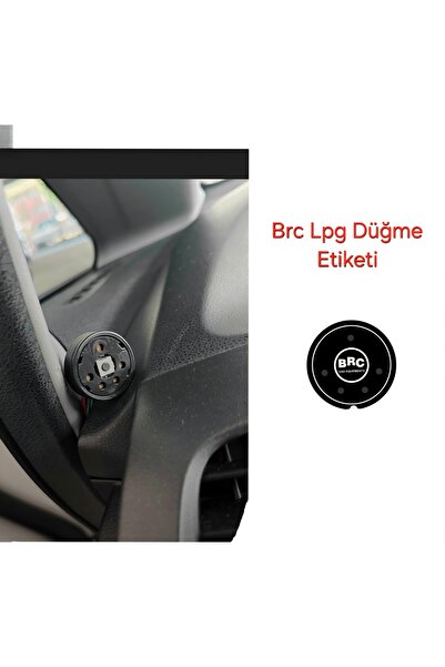 KONYALPG Brc Sıralı Lpg Düğme Etiketi