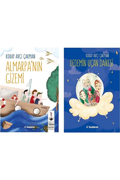Tudem Yayınları Koray Avcı Çakman Seti: Almarpa'nın Gizemi -Dedemin Uçan Dairesi