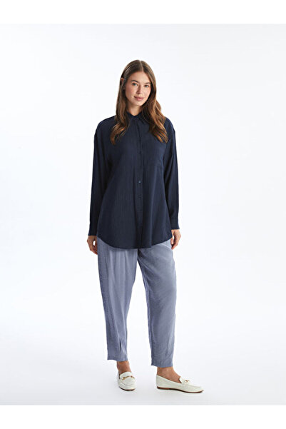 LC Waikiki Women's Elastic Waist Straight Trousers