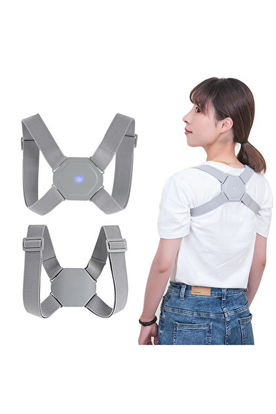 Marsilyan Unisex Anti-Hunchback with Vibration Sensor Upright Posture Adjusta...