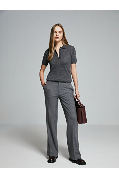 LC Waikiki Narrow Fit Striped Women's Trousers