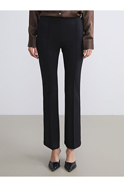 LC Waikiki Elastic Waist Spanish Leg Women's Trousers