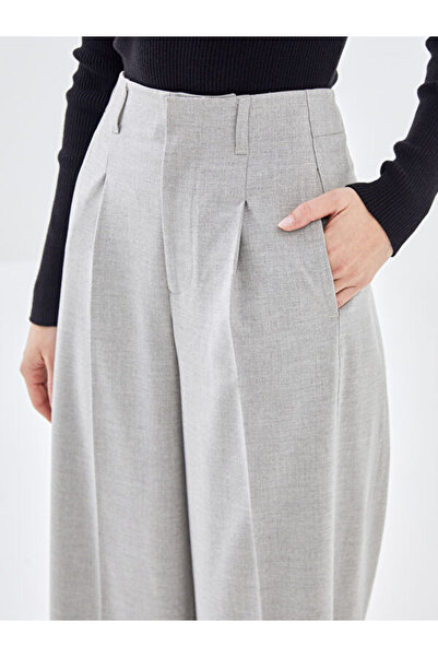 LC Waikiki Loose Fit Wide Leg Women's Trousers