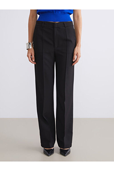 LC Waikiki Standard Fit Women's Flare Leg Trousers