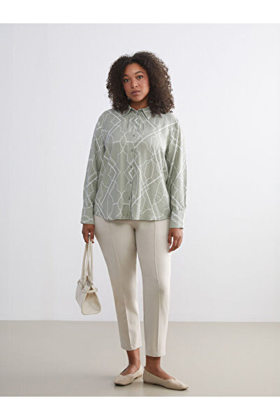 LC Waikiki Women's Trousers with Elastic Waist