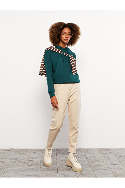 LC Waikiki Standard Fit Straight Gabardine Women's Trousers