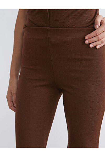 LC Waikiki Elastic Waist Spanish Leg Women's Trousers