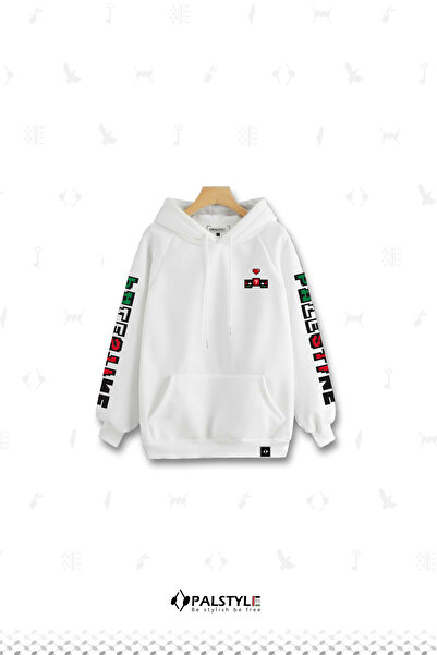 PALSTYLE Mario Hoodie – Palestinian Streetwear - New - Oversized Unsix