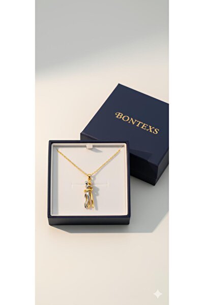 Bontexs Üniseks İki Sevgili Kolyesi