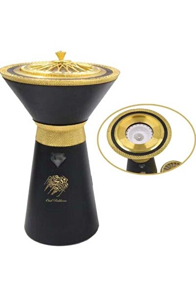 Oud BAKHOOR مبخرة كهربائية فريدة من نوعها، مبخرة بخور عربية قابلة لإعادة الشحن عبر USB، مبخرة عود محمولة مع Qui