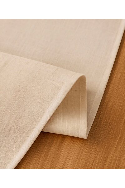 MiniStand Dining Table Runner Cotton Natural Raw Cloth Fabric Vintage Design Runner