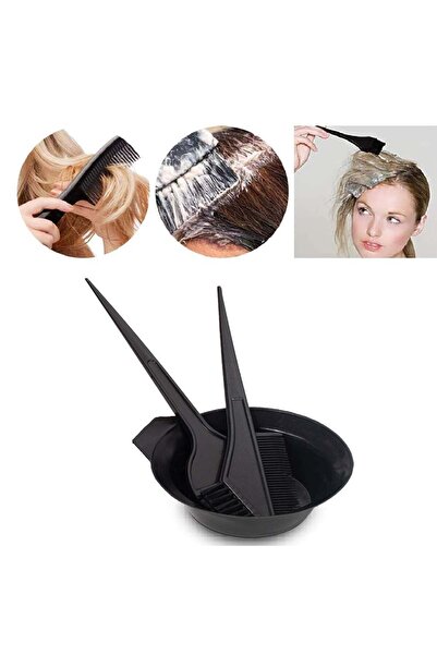 Alaris مجموعة أدوات صبغ الشعر من 3 قطع