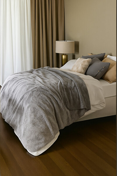 SHome Cuvertură de pat și pătură Welsoft 195×215 cm, textura moale și confort...