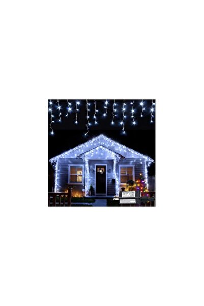 Aca Premium Icicle Christmas Lights with Flash, 15 m, 300 LEDs, Cool White