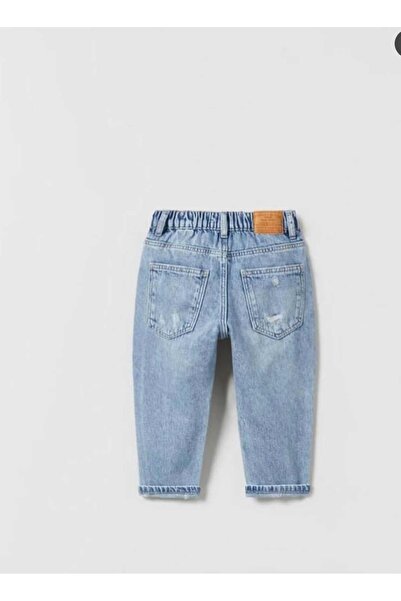 Argün kidss Ünisex yırtık detay denim jeans