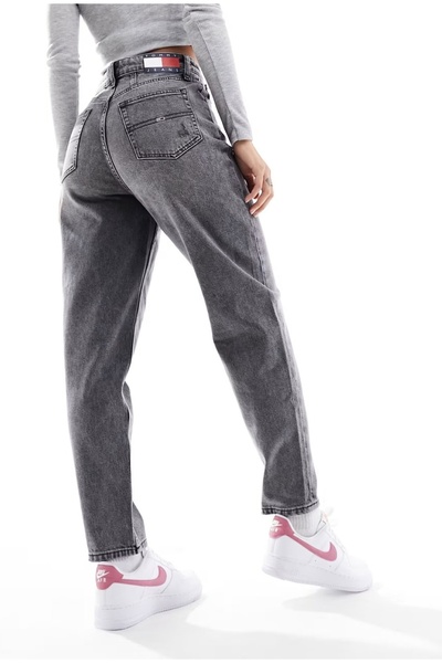 Tommy Hilfiger tjw 90 retro mom yıkamalı jean