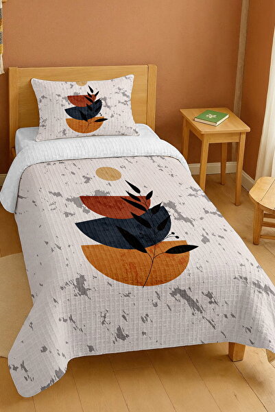 EVPANYA طقم بيكيه فردي بنمط نصف قمر هندسي بوهيمي مصنوع من القطن بنسبة 100%