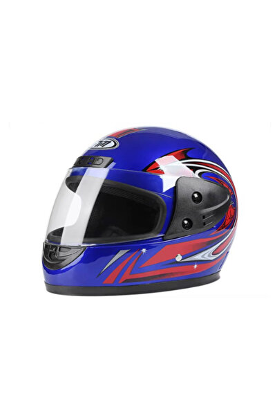 FIXATO Cască integrală unisex pentru motocicletă/scuter, cu vizieră, mărime u...