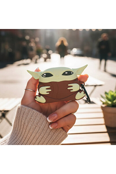 CaseOnn حافظة Apple AirPods الجيل الرابع/ANC مع شخصيات كرتونية بيبي يدا