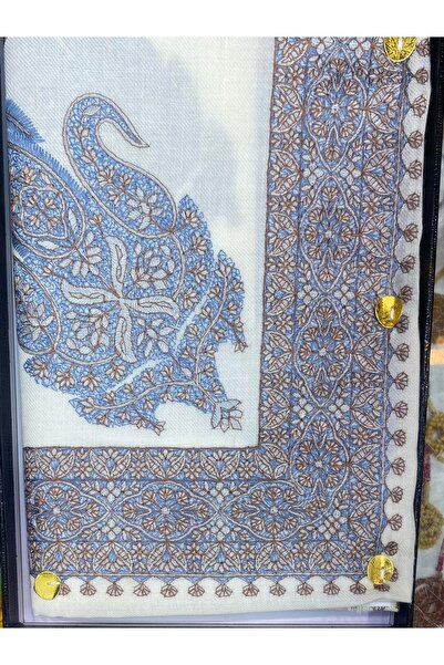 SH Shemagh Shawl, Kashmiri Quarter Wool Termah