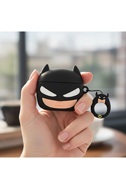 CaseOnn حافظة Apple AirPods الجيل الرابع/ANC مع شخصيات كرتونية باتمان