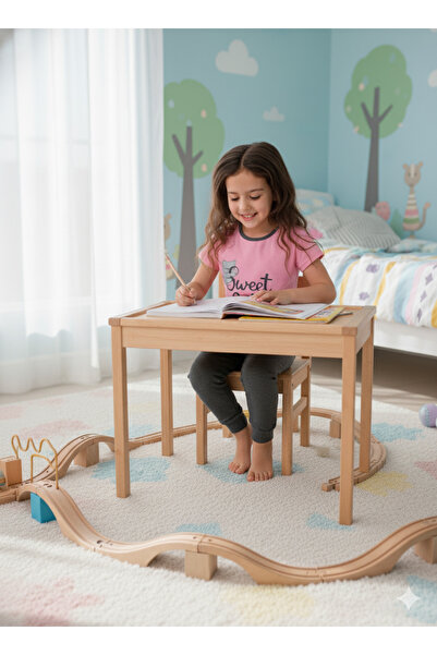 sleeproom Girls' Short Sleeve Single Jersey Pajama Set Sweet Print