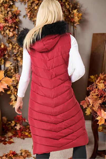 Dewberry Z9752 Vest-Bordo
