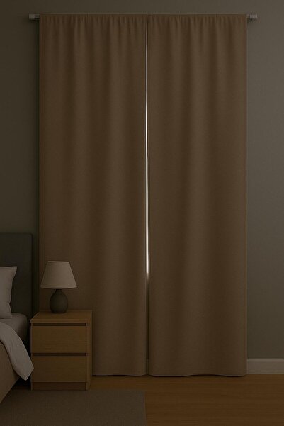 proevteks Karartma Güneşlik Blackout Fon Perde - Işığı ve Güneşi Engeller - D...