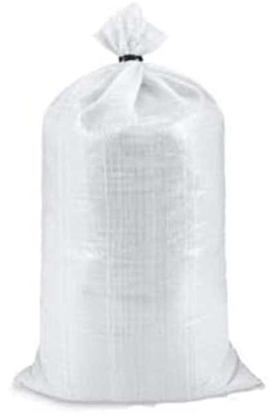 Raco كيس منسوج من البولي بروبيلين باللون الأبيض (صغير، عبوة من 5 قطع)