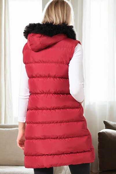 Dewberry Z9761 Vest-Bordo