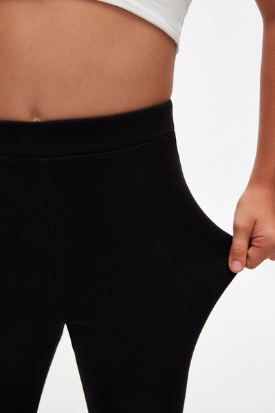 LOVETTI Black Basic Girls' Summer Tights