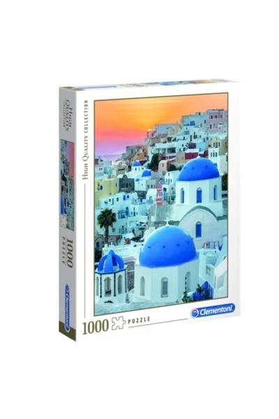 CLEMENTONI Puzzle - Santorini, 1000 de piese