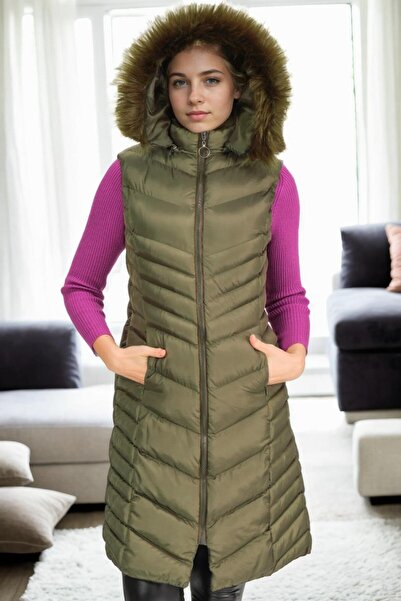 Dewberry Z9725 Vest-Khaki