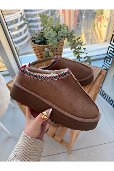BENİMOLSUN KADIN PLATFORM TERLİK VİZON
