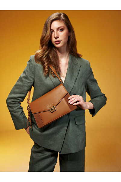 Pierre Cardin Γυναικεία τσάντα από σουέτ με αποσπώμενο λουράκι και κλείδωμα -...