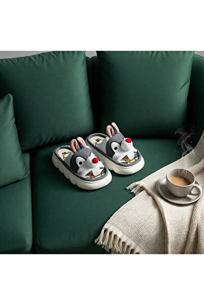 OEM Cheerful slippers for women, Open-toe slippers, Bunny model, P2076