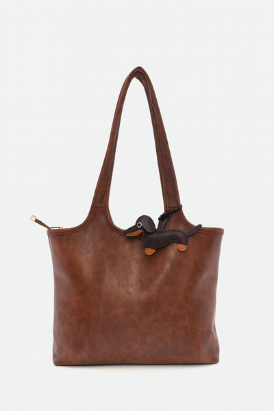 GUONN Toledo Charm Detailed Shoulder Bag