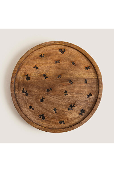 Chakra Alles Sunum Tabağı 30cm Natural