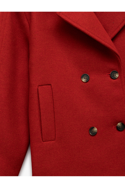 Koton Jachetă cu mânecă lungă cu decolteu petrecut în V nasturi