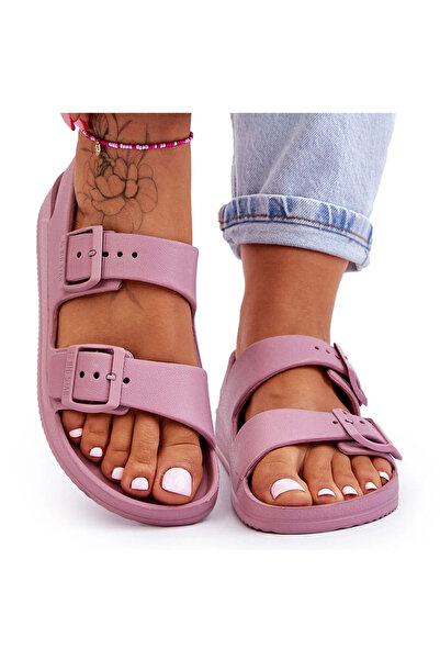 Big Star Shoes Women's lightweight sandals Big Star LL274744 Purple 36